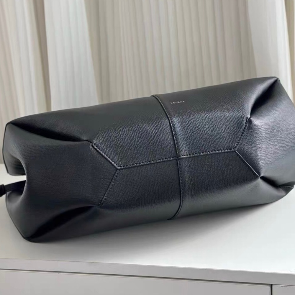 Polene Elegant Black Tote Bag - Picture 2 of 4
